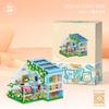 IMPLAY TOYS Fairy Tail Town Series House Version Sunshine Flower House 608 Pieces (2036)