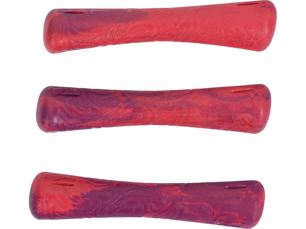 West Paw Seaflex Drifty Durable and Dog Toy L - Break-Resistant [Hibiscus (Dark Pink) Size]