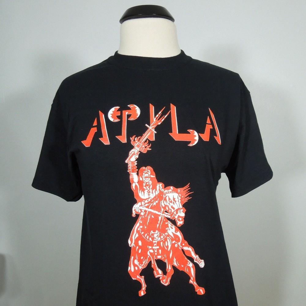 ATILA Band Logo M MEDIUM T-Shirt Black Mens Unisex T-Shirt XXXXL