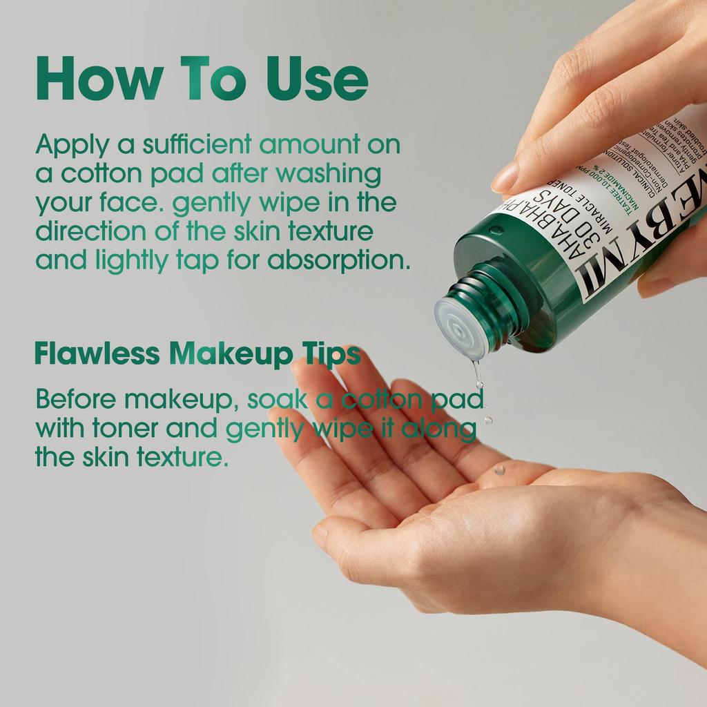 SOME BY MI New Package 30 Days Miracle Toner 150ml 30 Days Miracle Toner 1 piece 150ml For sensitive skin Toner toner Moisturizing Moisturizing For