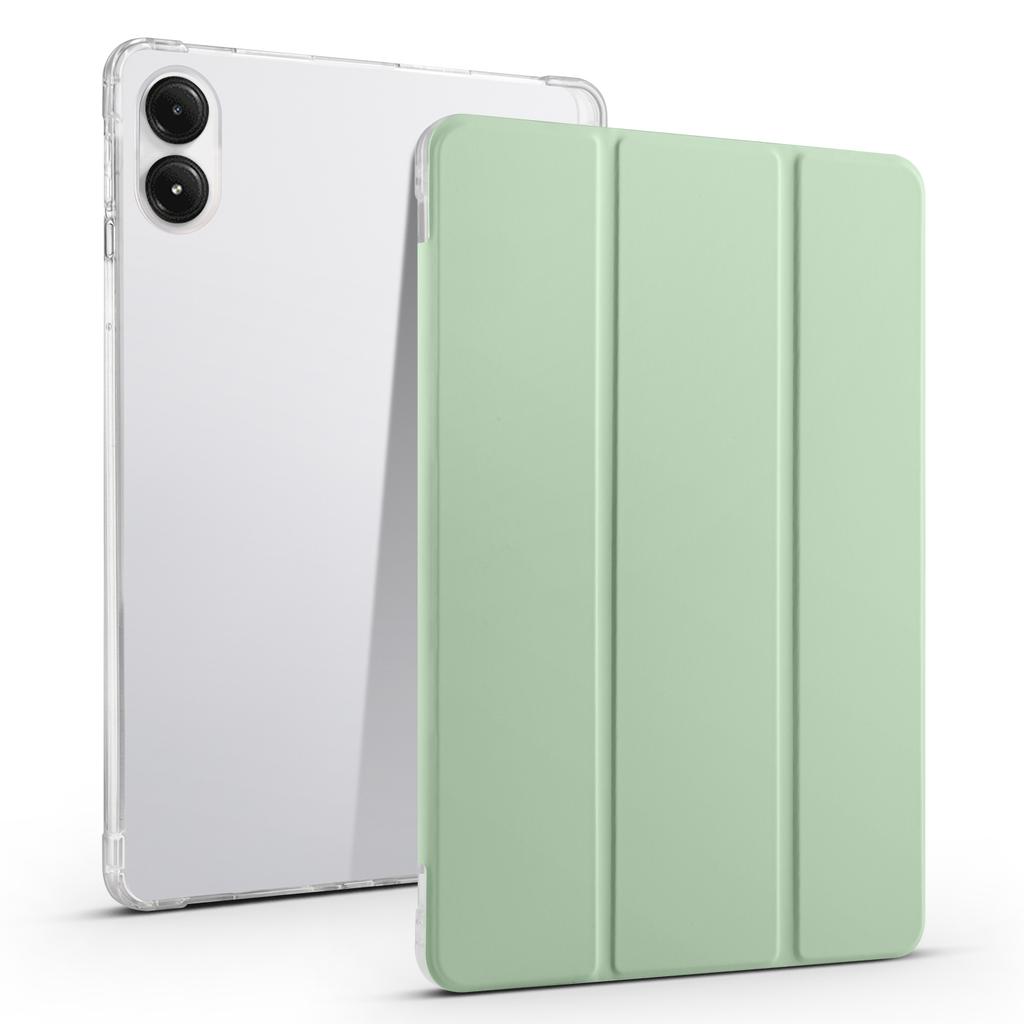 For Xiaomi Redmi Pad Pro/Redmi Pad Pro 5G/Poco Pad Case with Pen Slot Tri-Fold Stand Leather Tablet Cover Auto Wake/Sleep