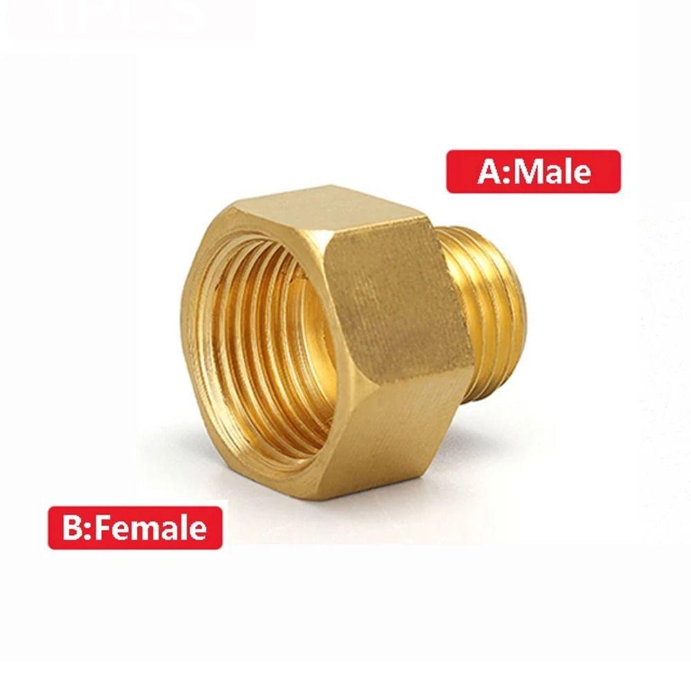 1Pcs 1/8 1/4 3/8 1/2 3/4 Hex Bushing Connectors Reducer Water Gas Adapter Durable Pipe Fitting