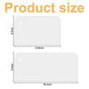 2Pcs Cake Scraper Set Cake Decorating Tools Plastic Cake Smoother Scraper Kit Pastry Cream Butter Scraper Tools DIY Baking Tool