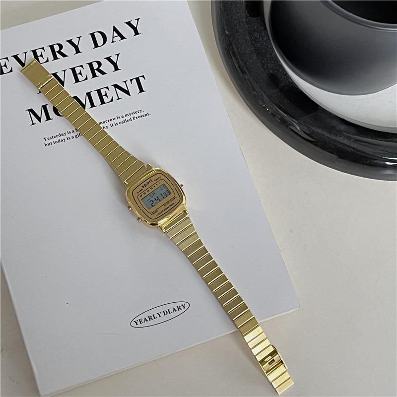 Luxury Small Dial Digital Women Electronic Watches Calendar Waterproof Ladies Sports Wristwatches Girl Clock Relogio Feminino