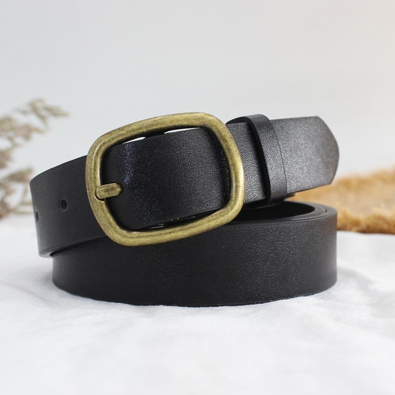 Lesbian Vintage Gold Sun Buckle Wide Belt Jeans Belt