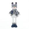 Mittelmeer Blau & Weiß Weihnachtsmütze Figuren Ornamente und Puppen