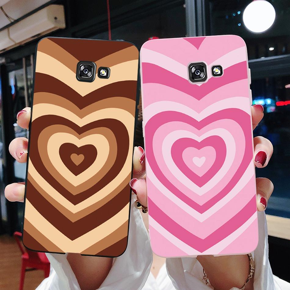 Süßes Silikon Case für Samsung Galaxy J5 J7 Prime A7 2017 Hülle Funda für Samsung G570F G610F A720F Liebesherz Weiche Handyhülle