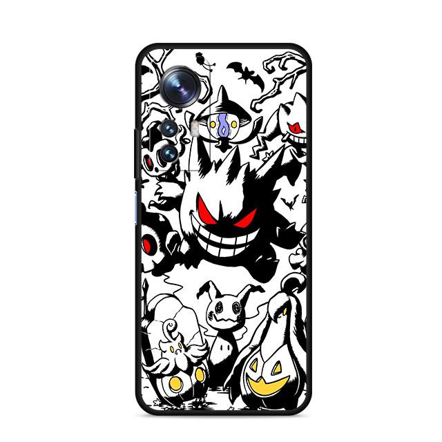 Case For Xiaomi Mi 11 Lite 5G NE 11T Pro 10T 9T 12 12T 12S 12X 11X 11i Note 10 9 Silicone TPU Phone Cover Pokemon Gengar Cool