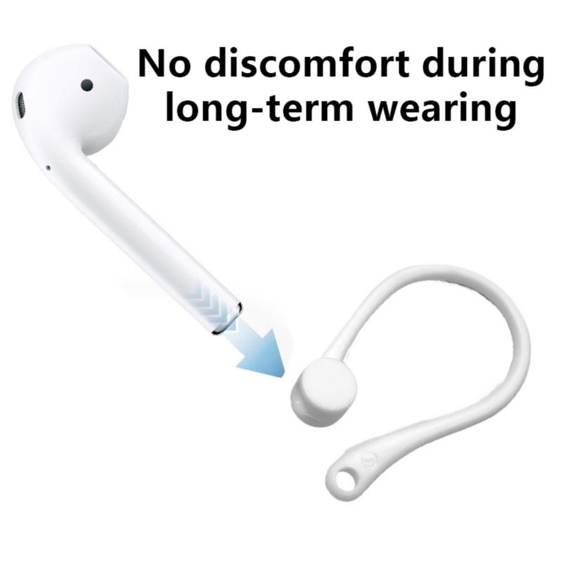 Bequeme Ohrhaken-Halterungen für 1/2/3 Sportaufsätze für sicheres Hörerlebnis