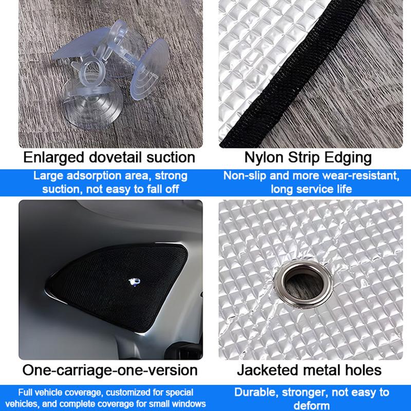 Auto Sunshade For BMW X1 F48 Accessories LWB 2016 2017 2018-2022 Car Visor Anti-UV Sun Window Visors Covers protection Parts