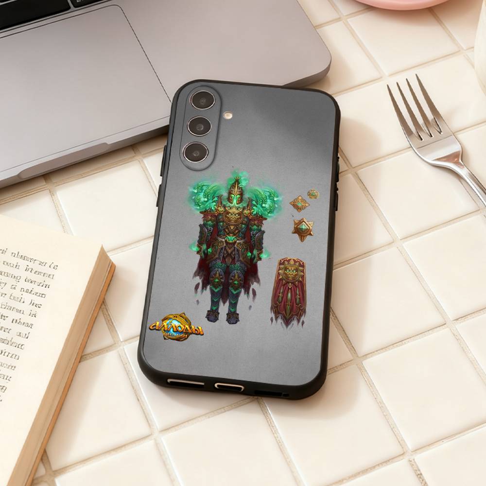 

Game A-Allods Online phone Case For Samsung Galaxy A73,A72,A71,A70,A53,A52,A51,Others Soft Black Shell Samsung a32 4g
