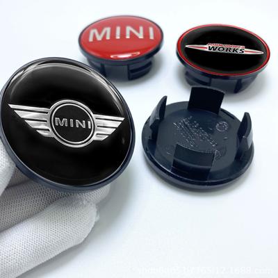 4Pcs 56mm Wheel Center Hub Caps For MINI Cooper R55 R56 R60 F55 F56 John Cooper Works Badge Car Hub Cover Replacement Accessorie