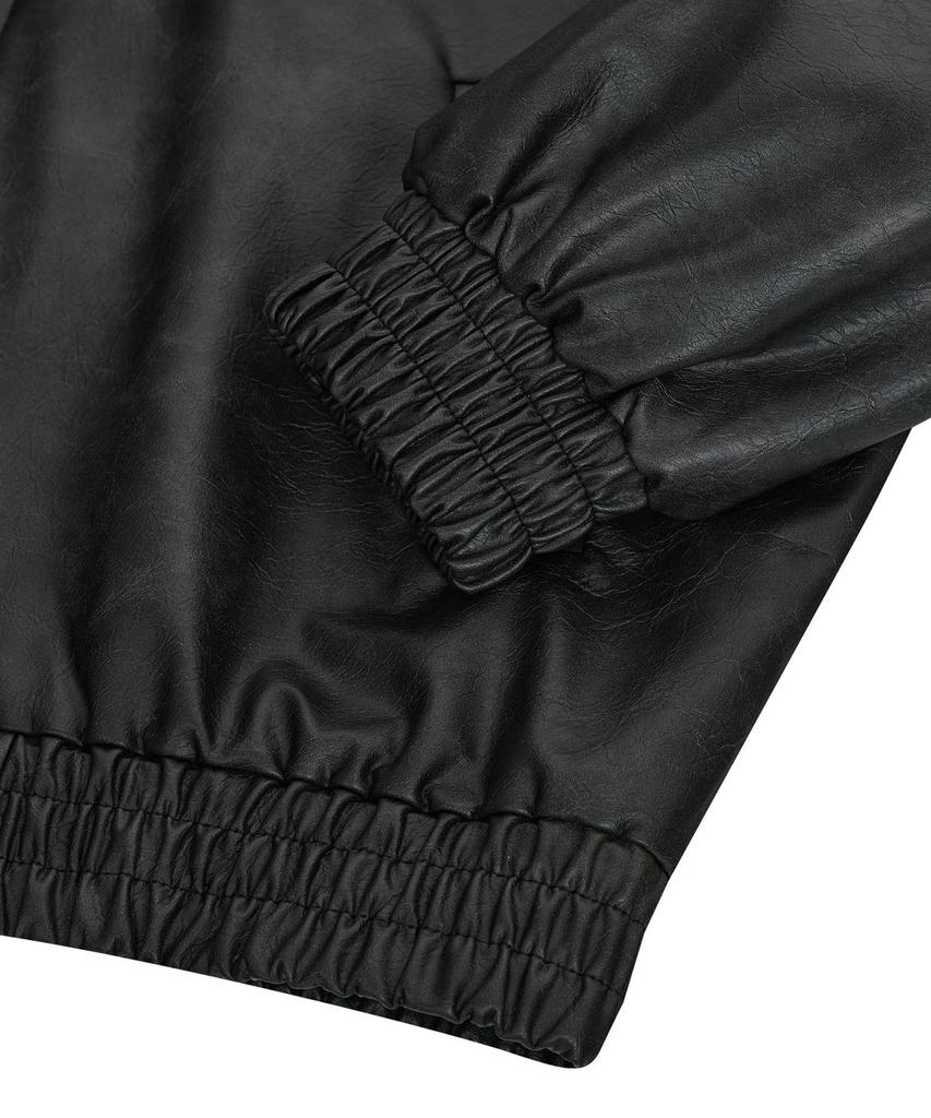 Standarderror 87-Stan009 [Vernieuwing] Standaard Blouson Leren Jas 5 Kleuren