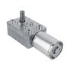 DC 12V Worm Gear Motor Double Shaft Geared Motor Universal Self Locking Motor  Industrial Machinery