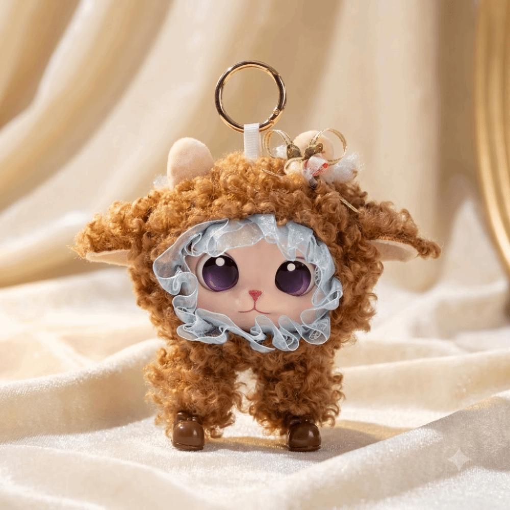 Smooth Vinyl Hanging Ornament Soft Plush Mini Plush Pendant Gentle Vinyl Doll Keychain  Girls Gift