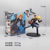 17cm One Piece Anime Figur Laufender Sabo Rucksack Portgas D Ace Monkey D Luffy Actionfigur Sammlermodell Ornamente Spielzeug Geschenk