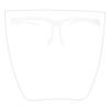 Face Shield With Eyeglass Pet Anti-Fog And Compressive Face Mask  Full Face Mask Sunglasses Mask For Adult And Kids
