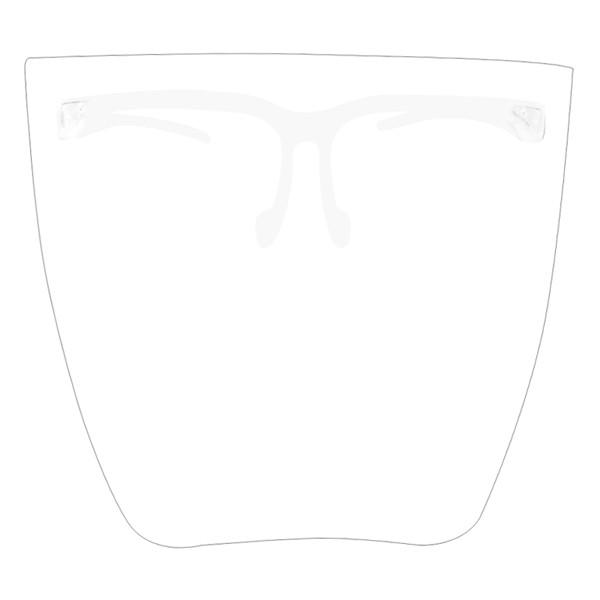 Face Shield With Eyeglass Pet Anti-Fog And Compressive Face Mask  Full Face Mask Sunglasses Mask For Adult And Kids