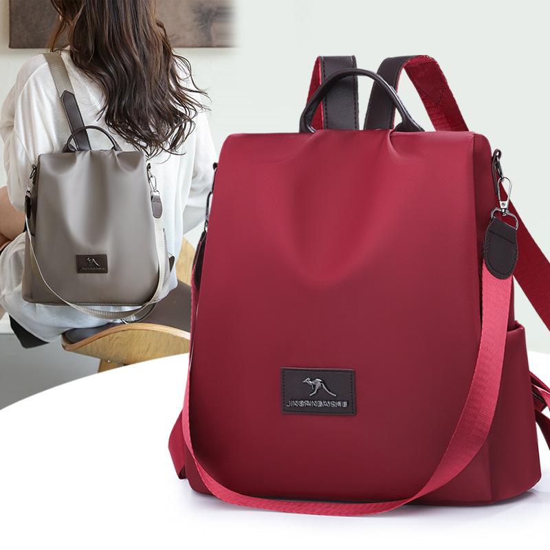 Schoolbag new backpack women's 1011 new fashion travel travel lightweight large-capacity nylon backpack