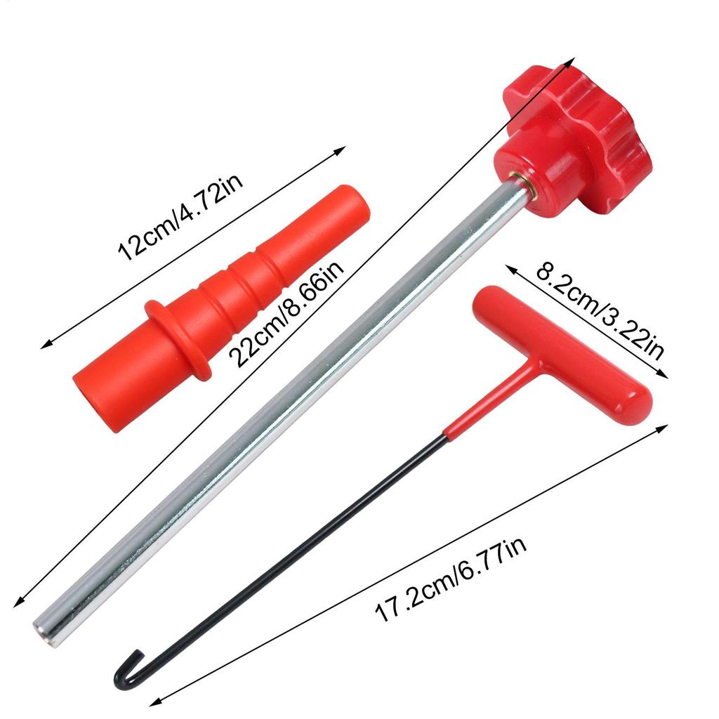 Tire Valve Stem Removal Tool 3pieces Quick Repair Remover Installer Valve Stem Install Tool for Automotive Bikes Bicycles