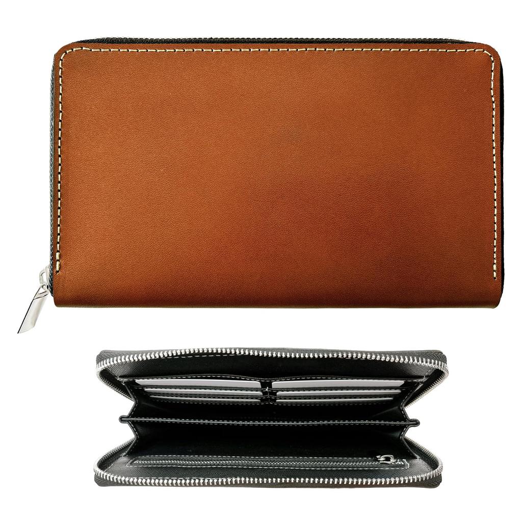 Tochigi Leather Passport Medicine Book Bankbook Maternity and Child Health Handbook Genuine Leather Compact Smart Design with Dividers and Large