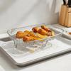 Air Fryer Rack Food Grade Air Fryer Grilling Rack Wire Grilling Basket Oven Crisper Tray Dishwasher Safe for Roasting
