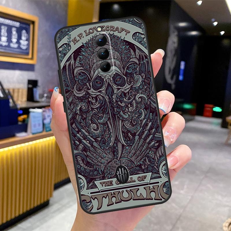 

Ктулху Фхтагн Готичний Чохол для Nubia Red Magic 6S 7S Pro 6 7 8 9 10 Pro 5G 6R RedMagic 8S 9S 8 9 10 Pro Plus Чохол For Red Magic 7S Pro