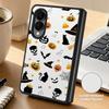 Halloween Ghost Pumpkin Case For Samsung Z Fold 8 Ultra 7 6 5 4 Hybrid Leather Skin Hard PC Bumper Cover For Galaxy Z Fold8 Fold7 Fold6 Fold5