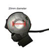 3 In 1 Motorcycle Switch Electric Bike Scooter ATV Quad Light Turn Signal Horn ON/OFF Button For 22mm Dia Handlebars Motorbike