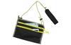 Converse Polyester Shoulder Bag, Crossbody Bag Regular Unisex Black & Yellow 10019911-001