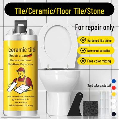 Waterproof Tile Repair Paste: Seamless Crack & Gap Filler for Floors