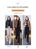 Pantalon Large Taille Haute en Laine Cachemire pour Femme - Automne/Hiver, Épais, Élégant, Polyvalent, Design Droit Décontracté.