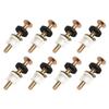 Toilet Seat Screw Set Hinge Bolts Replacement Toilet Seat Bolt Plastic Nuts