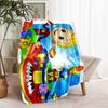 1pc Blanket - TuTiTu Print Design, Lightweight Blanket for Sofa, Bed- Soft &Warm, Gift for All Seasons