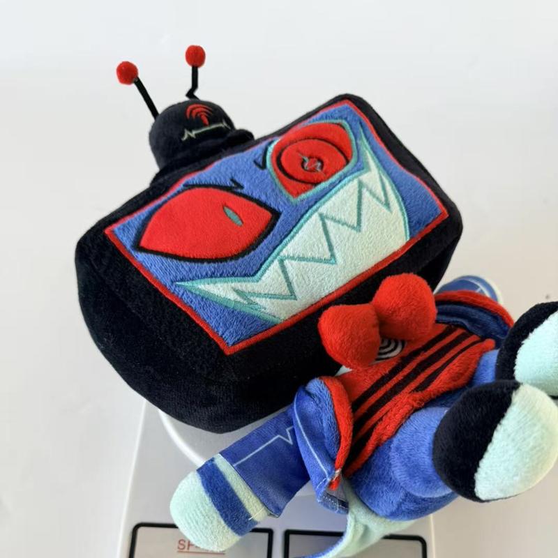 New Hazbin El Plush Vox Plushies Cartoo Figures Anime Dolls Plushies Stuffed Doll Peripherials Kid Toys Birthday Gifts