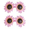 Sunflower Glasses Funny Clown Sunglasses Adults Horror Movie Costume for Summer Beach Pool Party Halloween Cosplay