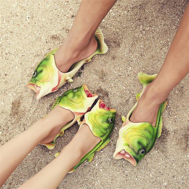 Fun And Funky Fish Slipper Sandals For Adults And Kids