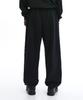 OHY B.S Logo Sweat Pants-Black