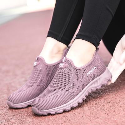 Mode Rosa Große Damen Sommer Schuhe Lässige Sport Herren Atmungsaktive Walking Slipper Mesh Sneakers Rutschfest Bequeme Fahrschuhe