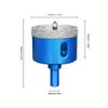 Diamond Coated Tile Drill Bit Hex Shank Drill Bit Durable Diamond Hole Saw  Glass Tile