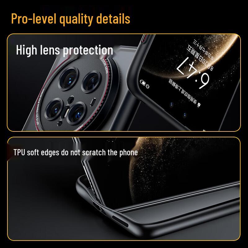 BIAZE Magnetic Frosted Armor Phone Case for Huawei Mate 70 Pro+