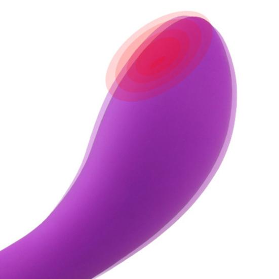 Women Silicone Vibrator 10 Vibration Modes Sex Toy Battery Powered G-Spot Vibrator Clitoral