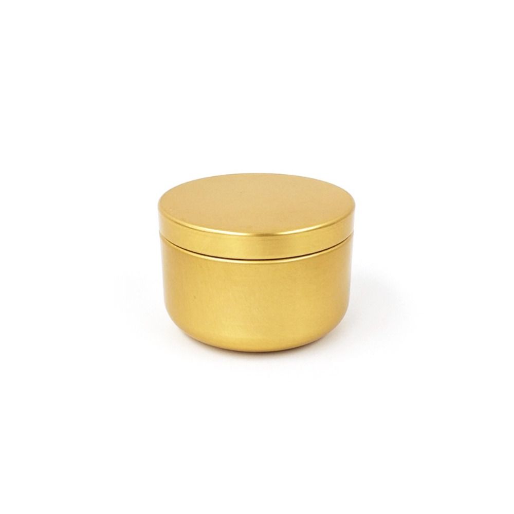 Box Practical Small with Lid Oil Cream Pot Cosmetic Jars Candle Tin Tea Can Candle Containers
