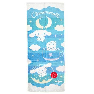 Hayashi Face 34 X Sanrio Cinnamoroll Sweet FO203100 Towel, Approx. 80cm, Roll,