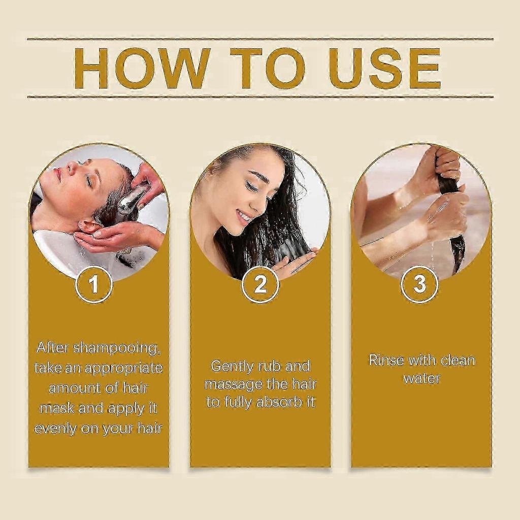Keratin Hair Mask, Keratin Hair Treatment Mask, Deep Conditioning Hair Mask for Damaged Dry Hair, Keratin Hair Mask for Fine, Curly and Straight Hair