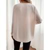 Women S Waffle Knit Off Shoulder Long Sleeve Pullover Top
