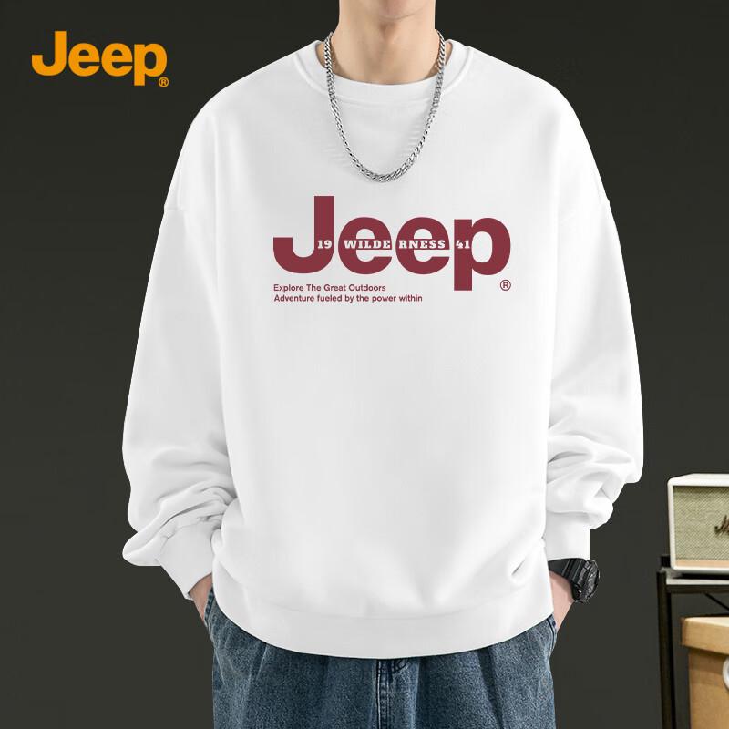 Jeep Men's Heavyweight Crewneck Sweatshirt