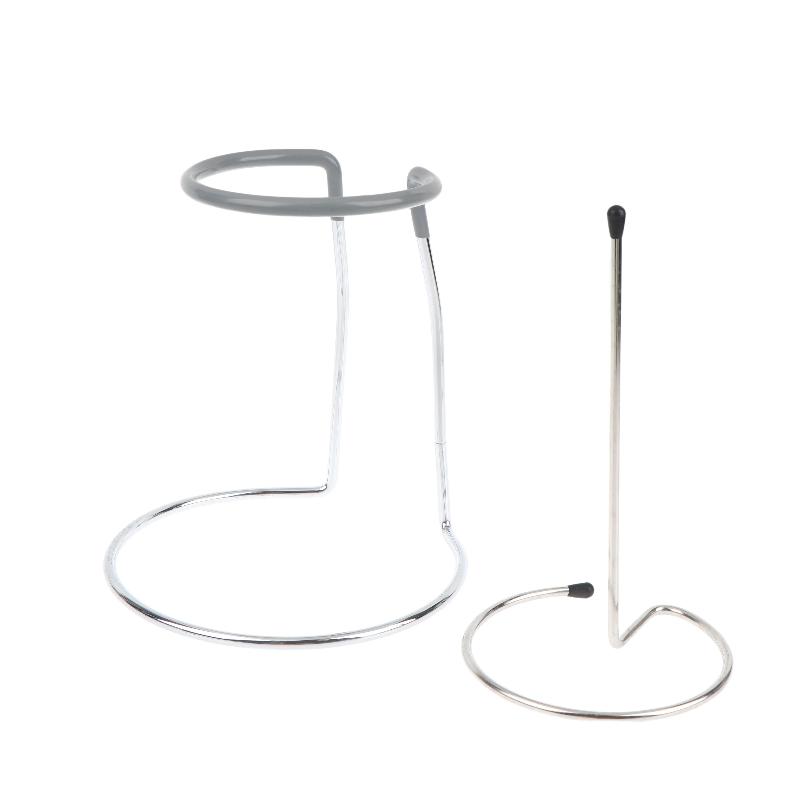 Creative Wine Decanter Drying Rack Simple Metal Decanter Holder Stand For Home Bar Kitchen Wine Bottle Drainage Display Storage