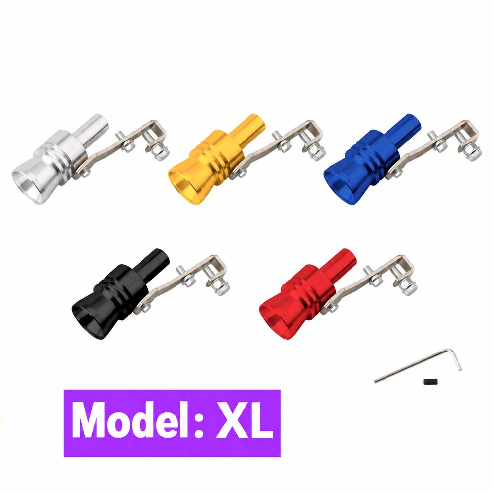 1Pcs 32-85mm Diameter Exhaust Sound Simulator Exhaust Pipe Whistle for Car Motorcycle Exhaust Pipe