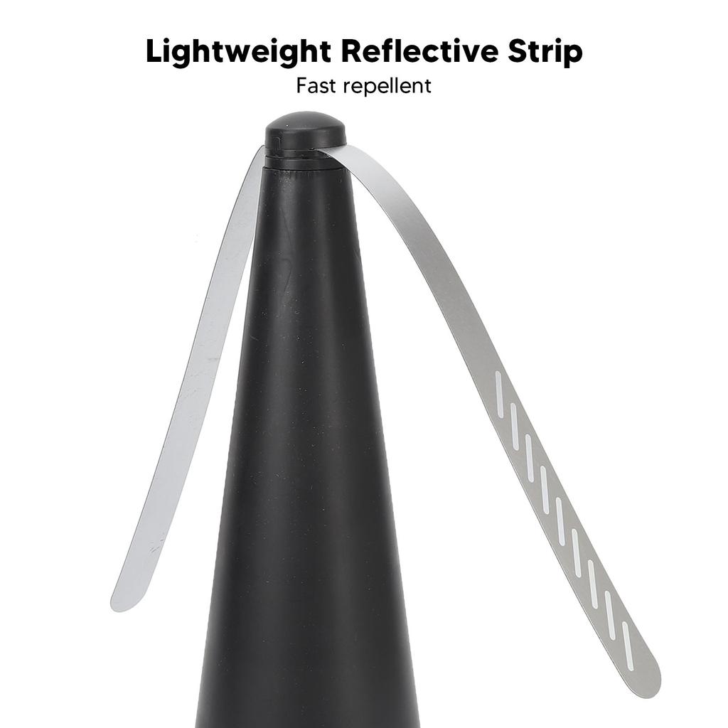 Repellent Fan for Tables Outdoor Indoor Food Spinner Fan with Holographic Blades for Restaurant